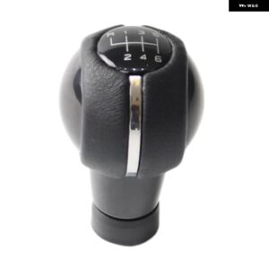 5/6速 マニュアル カースタイリングギア シフトノブ レバースティックペン GAITOR ブーツカバー 襟ミニクーパー F54 F55 F56 F57 F60 - Black 6 Speed