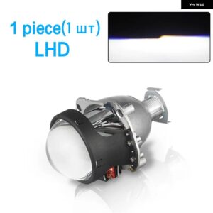 RETROSTYLING HID バイ キセノン 高低ビーム H1 ミニプロジェクター ヘッドライト レンズ H4 H7 HB3 ヘッドライト 2.5インチ LHD RHD - 1 piece LHD