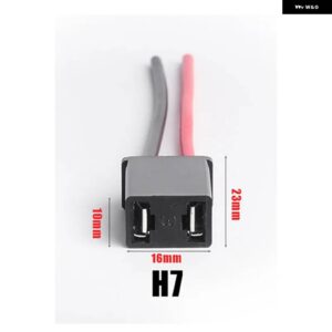 1個 H7 LED ヘッドライト 配線ソケット H1 H4 H11 HB5 9007 オスメスコネクタアダプタ配線ハーネス - 1 pcs H7 Female