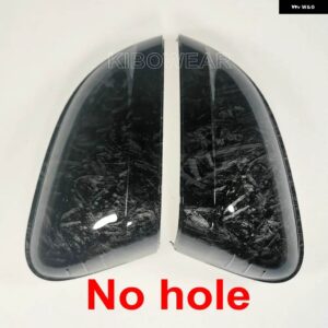ペア VW パサート B8 バリアント ARTEON サイドミラー カバー キャップ カーボンルック 2016-19 - no blind spot hole
