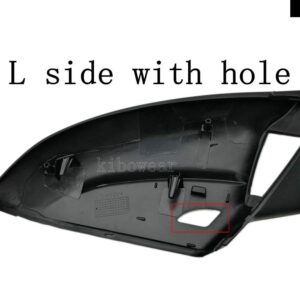 サイドミラー アンダーホルダー VW ゴルフ MK7 VII GTI 7 MK7.5 R GTD GTE 交換オート左右マウント トリム RLINE ウイング - Left With hole