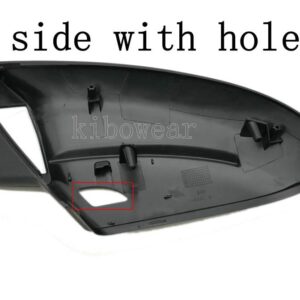 サイドミラー アンダーホルダー VW ゴルフ MK7 VII GTI 7 MK7.5 R GTD GTE 交換オート左右マウント トリム RLINE ウイング - Right With hole