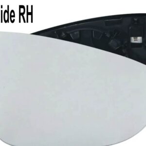 サイドミラー ハウジングフレームホルダー VW パサート B7 CC ジェッタ MK6 CC シロッコ MK3 ビートル EOS ガラス サラウンド 左右交換 - Right Glass heated