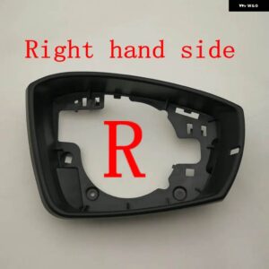 サイドウイングミラー ハウジングフレーム VW ポロ 6R 6C MK5 V インジケーターモデルガラス サラウンドホルダー 2009 2014 2016 2017 と交換 - right