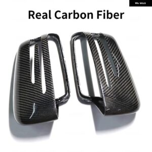 メルセデス カーボン ミラー W204 W207 W212 W176 W218 W221 カーボン キャップ メルセデス A C CLS E CLA クラス カーボン ミラー カバー - Real Carbon Fiber