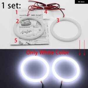 スマートフォーツー W451 2007-2014 乳白色光 SMD LED エンジェルアイリングキット ウィンカーライト - only white color