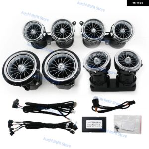 ターボ形状ノズル LED エアコンベント 64色 アンビエントライト REMERCEDES-BENZ E クラスクーペ AMG W213 W238 - W238 New EQS Vent