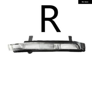 1/2個 LED 車バックミラー ライト インジケータランプ シュコダオクタビア 2009-2013 - 1pc Black Right