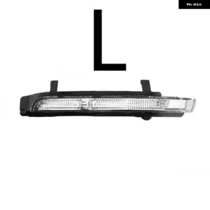 1/2個 LED 車バックミラー ライト インジケータランプ シュコダオクタビア 2009-2013 - 1pc Black Left