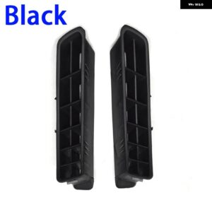 1ペア A ピラーインナーエアコンアウトレットパネル VW PQ ゴルフ 6 GTI ゴルフ MK6 2009-2014 - black