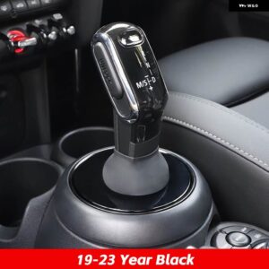 ギアシフトレバー防塵カバー ミニクーパー F55 F56 F54 F57 カントリーマンクラブマン装飾カバー - 19-23 Black