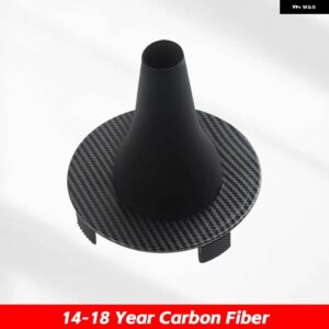 ギアシフトレバー防塵カバー ミニクーパー F55 F56 F54 F57 カントリーマンクラブマン装飾カバー - 14-18 Carbon Fiber