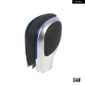 スエードレザー DSG シフトノブ ギア サイドカバー DSG エンブレム VW ゴルフ 6 ゴルフ 7 R GTI パサート B7 B8 CC R20 ジェッタ MK6 GLI - PU B Blue