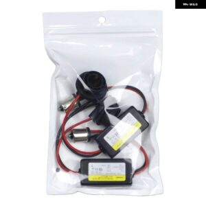 1ペア アップグレード 1156 P21W PY21W LED デコーダ BA15S BAU15S CANBUS ケーブル負荷抵抗アンチちらつき 9-16 V - BAU15S PY21W