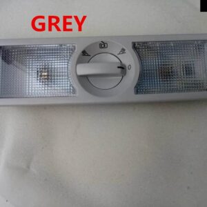 グレーベージュ リア インテリア ドーム ライト 読書ランプ LIGHTS VW POLO TOURAN GOL SHARAN JETTA SKODA RAPID SEAT ALTEA - grey