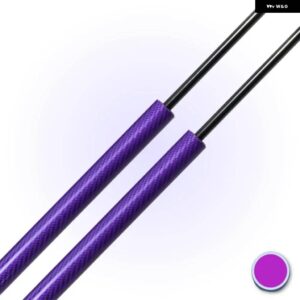 数量 2 カーボン トランク ストラット シュコダ ラピッド NH3 リフトバック 2012-2016 521.5MM リアテールゲート ブーツリフト サポート - Purple Carbon Fiber