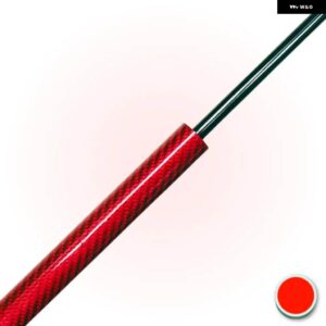 数量 1 カーボンフード ストラットシート TARRACO 2018-2023 フロントボンネットフード ガスストラットスプリングダンパーショックアブソーバーバープロップ - Red Carbon Fiber