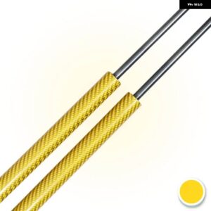 数量 2 ボンネットストラット インフィニティ FX35 FX37 FX45 FX50 2008-2013 654701CA0A フロントボンネットガススプリングリフト サポート - Yellow Carbon Fiber