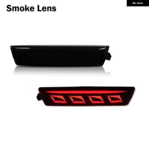 シボレー スモーク/レッド レンズ レッドLED車リアフェンダー サイドマーカー パーキングライト マリブ2008/12/01 - Smoked Lens