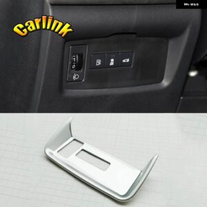 シトロエン C4 インテリア アクセサリー 2016 ABS マット LHD 電動 パワーウィンドウ リフターガラス スイッチ装飾カバー トリム 4個 - Headlight switch 1