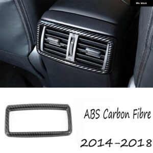 エクストレイル XTRAIL T32 ローグ 2014-2020 ABS カーボン/マットギア シフトノブ ステッカー パネルフレームカバー トリム アクセサリー - Rear air outlet