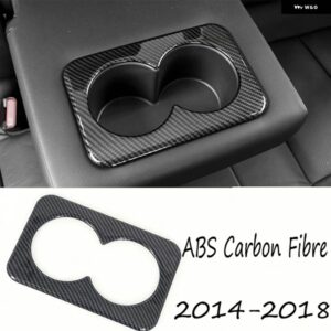 エクストレイル XTRAIL T32 ローグ 2014-2020 ABS カーボン/マットギア シフトノブ ステッカー パネルフレームカバー トリム アクセサリー - rear drain cup