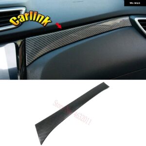 エクストレイル XTRAIL T32 ローグ 2014-2020 ABS カーボン/マットギア シフトノブ ステッカー パネルフレームカバー トリム アクセサリー - Central control trim