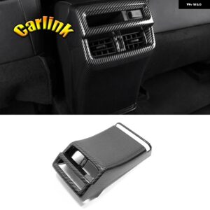 いすゞ D-MAX DMAX 2021-23 ABS カーボン窓ガラス 昇降ボタン スイッチ装飾ステッ 4個 - Rear seat air outlet
