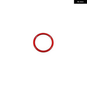 MG6 3TH ABS カーボン/レッド車ガラス スイッチガラス リフターインナードアボウルシフトパネル装飾フレーム インテリア アクセサリー - Steering Wheel 2