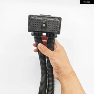 新 エンジン エンジン コンピュータボード ECU プラグ 50ピン 50 ウェイカミンズ 2150 4995445 - Left Plug 50 Pin
