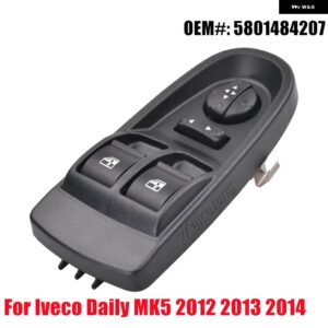 5801484207 自動 IVECO デイリー MK5 電動 パワーウィンドウ ミラー ボタン コントロールスイッチ 5801484223 - With Folding