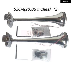 LED ライトエアホーン OEM 2491175 SCANI トラック 12V/24V 電気メッキホーンヨーロッパの自動車 予備品 - 1