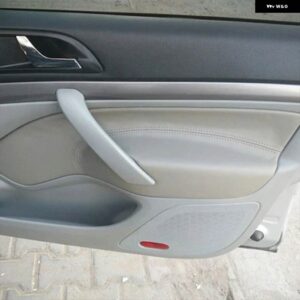 シュコダ オクタヴィア 2007-14 フロント/リアペアドアハンドル アームレスト パネルマイクロファイバーレザー カバー - Front Gray-Gray line