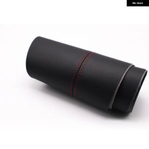 VW ゴルフ 4 MK4 ジェッタ 1998 - 2005 マニュアル コントロールウィンドウ 4個 ドアハンドル アームレスト パネルマイクロファイバーレザー カバー 装飾 - 4x Black-Red