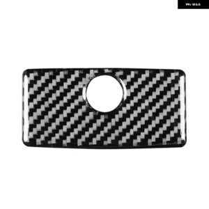 VW ゴルフ 4 ジェッタ ボラ MK4 R32 GTI 1999-2004 助手席収納グローブボックス パネルカバー カーボン トリム アクセサリー - GloveBox handle trim