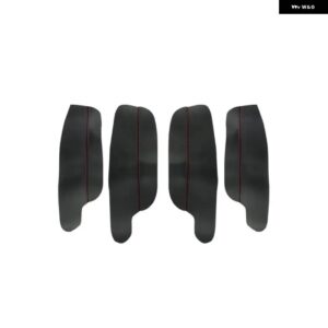 VW ゴルフ MK6 2010-13 ドアハンドルパネル アームレスト マイクロファイバーレザー カバー 4 ドア専用 - 4x Door Armrest B-R