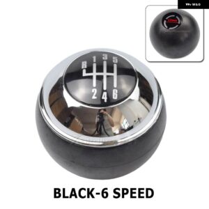 5/6スピード マニュアル クローム ギア シフトノブ レバー シフター ハンドルボールミニ R50 2000-2006 カブリオ R52 R53 クーパー 2002-2008 - R6- Speed