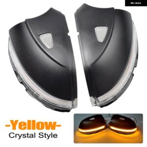 VW シロッコ MK3 パサート B7 CC EOS ビートル LED サイドウイングダイナミック ウィンカーライト バックミラー ウインカーインジケータライト - L-V-05-C