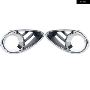 左/右 622573EV0A 622563EV0A フロント フォグランプ クローム ベゼルインフィニティ FX 30D 35 37 50 2009-15 - A Pair