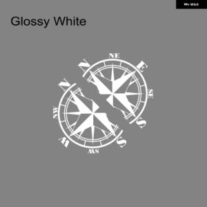 フォルクスワーゲン VW マルチバン トランスポーター カラベル T4 T5 T6 ベンツ ヴィト 車体サイド ステッカー ビニールボディ ロング ストライプ デカール - Glossy White