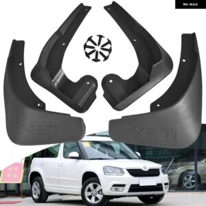 4個 マッドフラップ シュコダイエティ 2009-2021 マッドガードフェンダーマッドフラップ ガードスプラッシュフェンダーマッドガードアクセサリー自動車 - 2009-2015