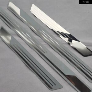 ゴルフ 4 6 7 ゴルフ GTI ウェルカムペダルステンレスしきい値アンチスクラッチストリップ - for golf 7