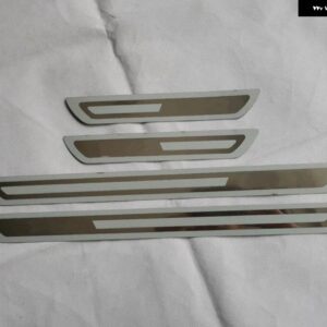 ゴルフ 4 6 7 ゴルフ GTI ウェルカムペダルステンレスしきい値アンチスクラッチストリップ - for golf gti