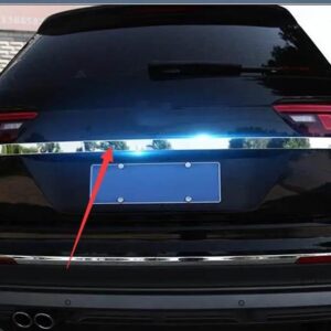 VW ティグアン 2019 2018 リアテールトランク ドア トリム 外装 モールディングステンレスアクセサリー自動テールゲート - 12