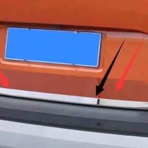 SKODA KAROQ 2018-2020 アクセサリー 外装 装飾リアドアテールゲート トランク トリム クローム フレーム トリム カバー バンパー - 12