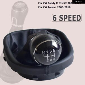 5速 6速 ギア シフトノブ ギアスティックゲートルブーツ VW トゥーラン 2003-2010 キャディ MK2 2004/09/01 - 6 speed