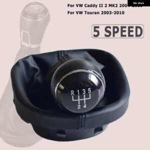 5速 6速 ギア シフトノブ ギアスティックゲートルブーツ VW トゥーラン 2003-2010 キャディ MK2 2004/09/01 - 5 speed