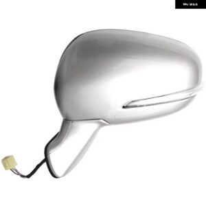 スズキ 6/8PIN 自動ドアウイングサイドバックミラー アセンブリ エクステリアミラー S-クロス/SX4 S-クロス 2014 2015 - 8pin Left Silver