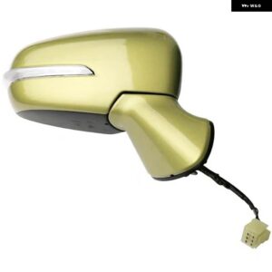 スズキ 6/8PIN 自動ドアウイングサイドバックミラー アセンブリ エクステリアミラー S-クロス/SX4 S-クロス 2014 2015 - 8pin Right Yellow