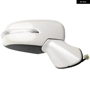 スズキ 6/8PIN 自動ドアウイングサイドバックミラー アセンブリ エクステリアミラー S-クロス/SX4 S-クロス 2014 2015 - 8pin Right White